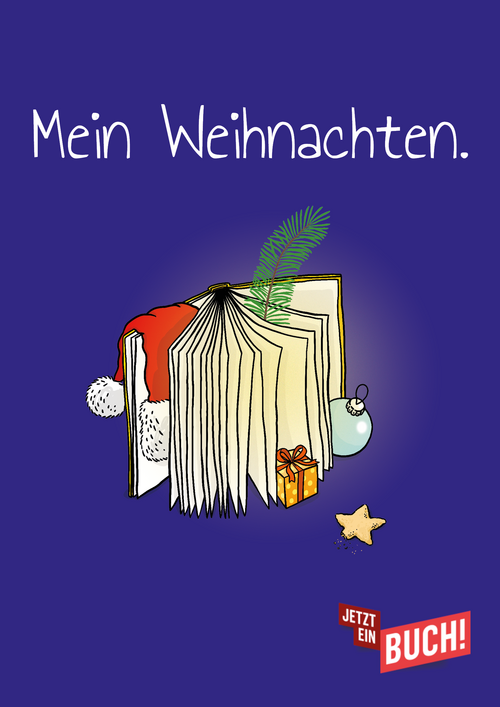 "Mein Weihnachten" Postkartenmotiv