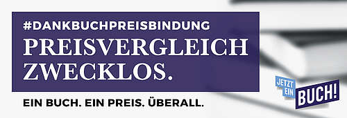 Webshopbanner: Preisvergleich zwecklos. #DankBuchpreisbindung