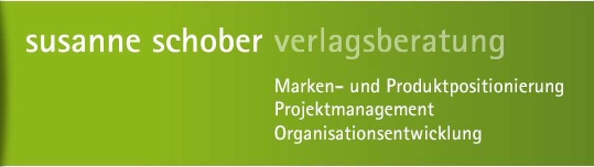 Banner zur Verlagsberatung von Susanne Schober