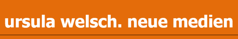 Logo ursula welsch, neue medien