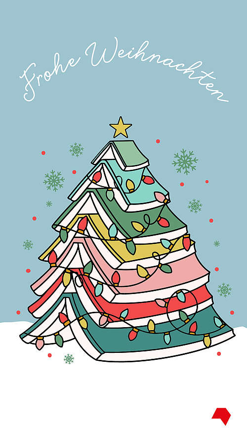 Social-Media-Vorlage 16zu9 "Frohe Weihnachten"
